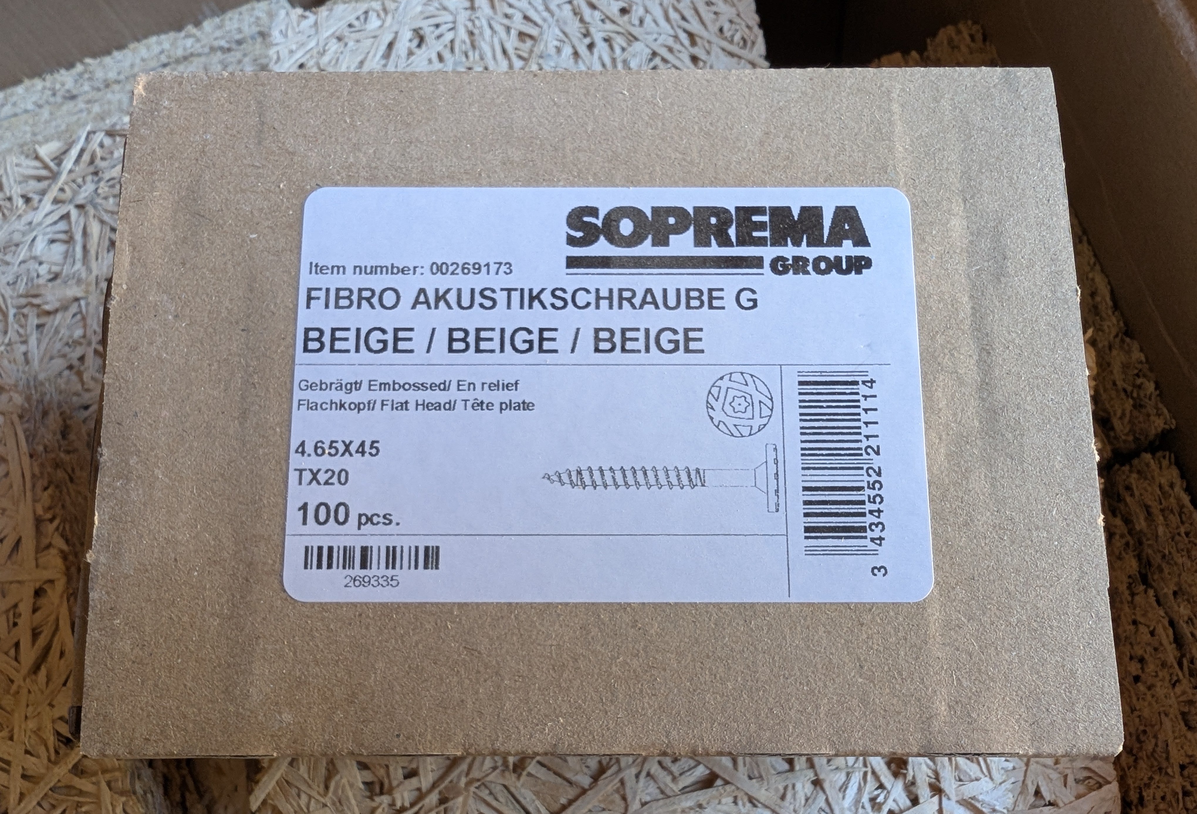 Fibrokustic Screws
